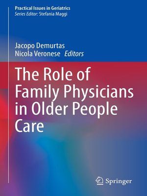 cover image of The Role of Family Physicians in Older People Care